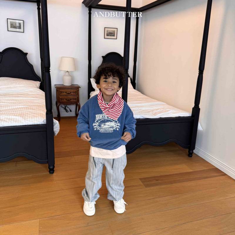 Andbutter - Korean Children Fashion - #childrensboutique - String Denim Pants - 9