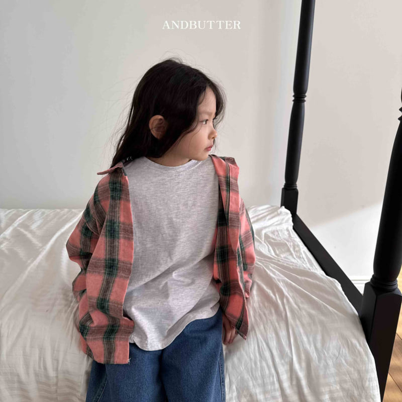 Andbutter - Korean Children Fashion - #childrensboutique - Vintage Pocket Shirt - 8