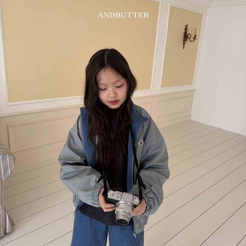Andbutter - Korean Children Fashion - #designkidswear - Raglan Windbreaker - 6