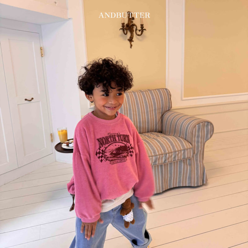 Andbutter - Korean Children Fashion - #discoveringself - Racing Sweatshirts - 7