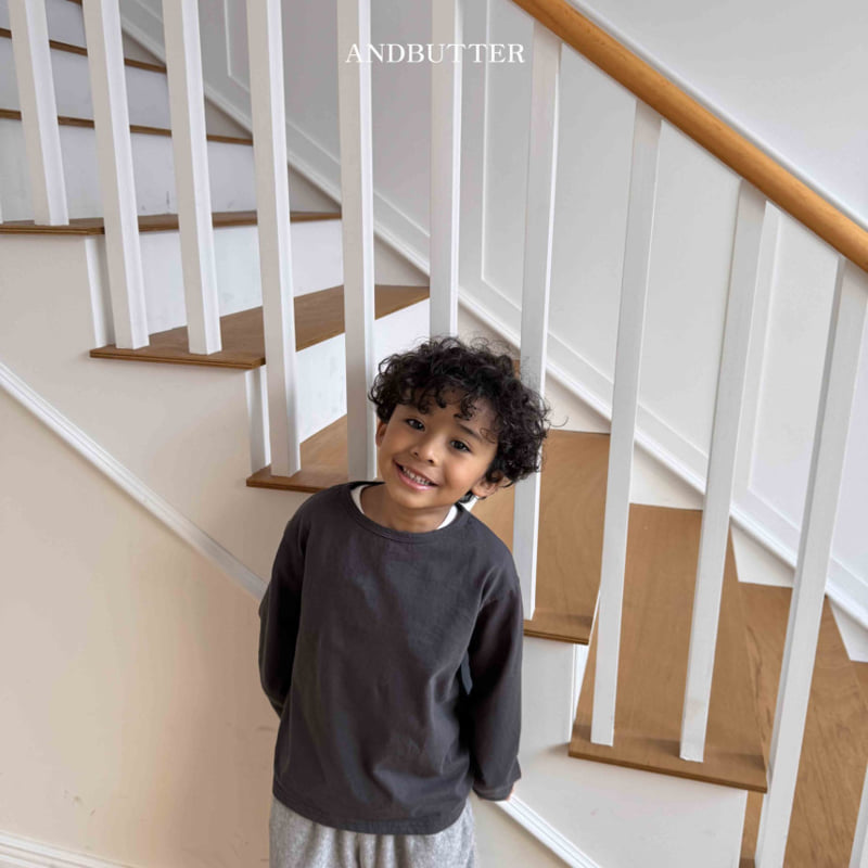 Andbutter - Korean Children Fashion - #discoveringself - Basic Tee - 2