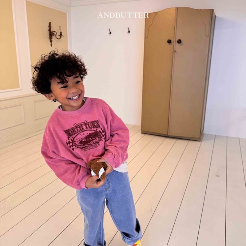 Andbutter - Korean Children Fashion - #fashionkids - Racing Sweatshirts - 8