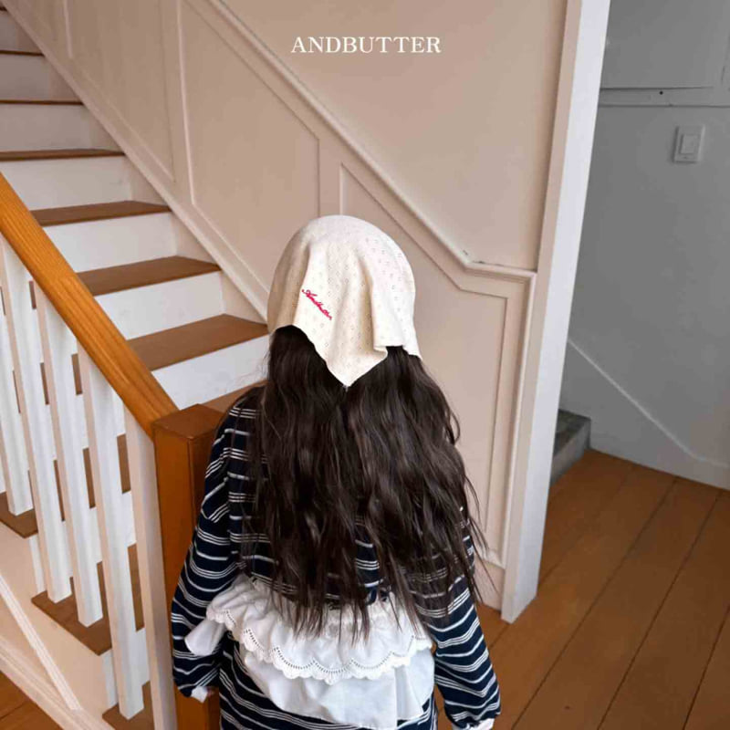 Andbutter - Korean Children Fashion - #fashionkids - Eyelet Kerchief - 7
