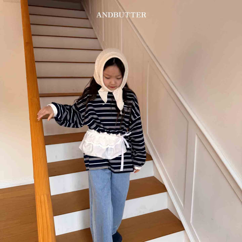 Andbutter - Korean Children Fashion - #kidsshorts - Cotton Lace Belt - 11