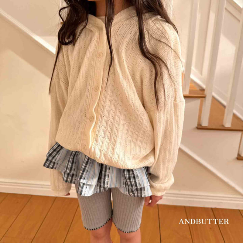 Andbutter - Korean Children Fashion - #kidsstore - Check Cancan Skirt - 7