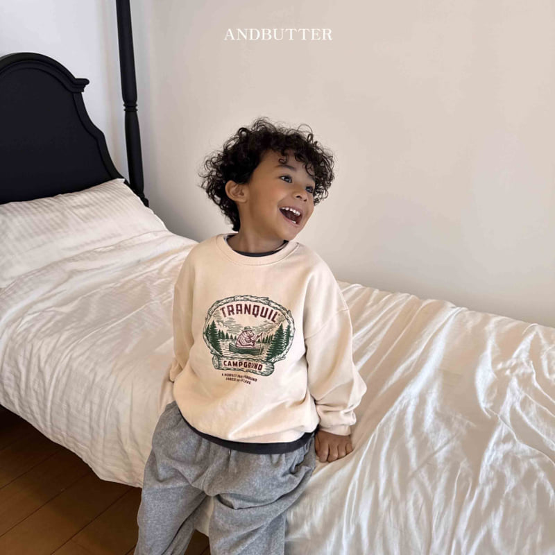 Andbutter - Korean Children Fashion - #kidsstore - Camp Sweatshirts - 2
