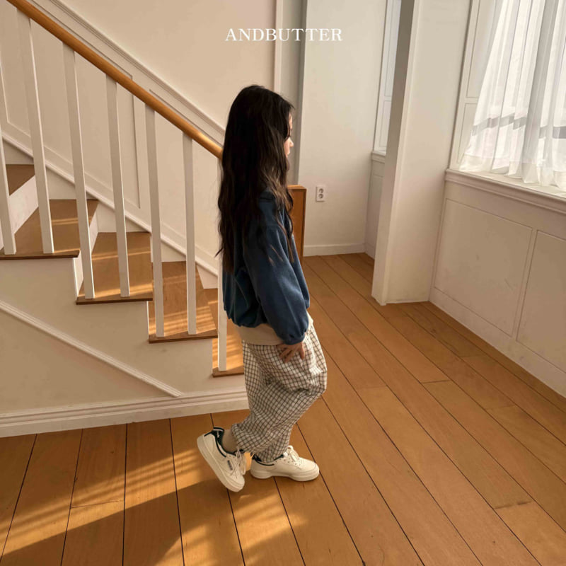 Andbutter - Korean Children Fashion - #kidzfashiontrend - Dart Jogger Pants - 10