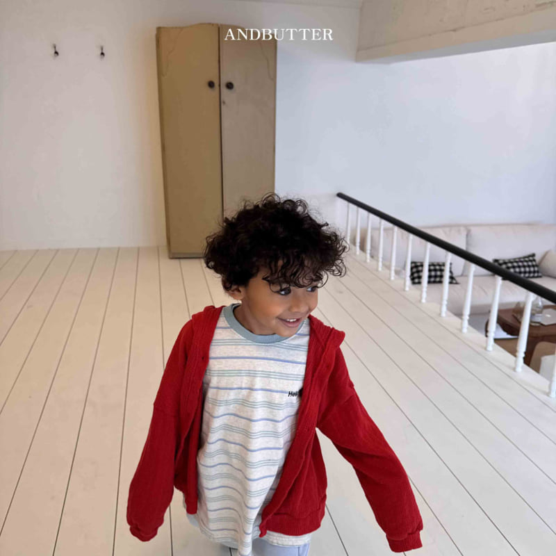 Andbutter - Korean Children Fashion - #littlefashionista - Hello Tee - 5