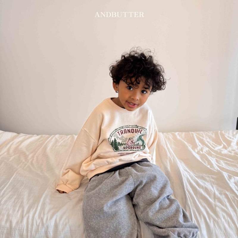 Andbutter - Korean Children Fashion - #littlefashionista - Camp Sweatshirts - 5