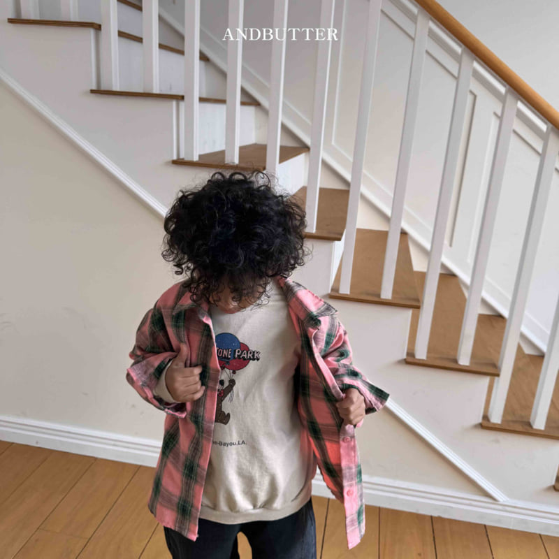 Andbutter - Korean Children Fashion - #magicofchildhood - Vintage Pocket Shirt - 3
