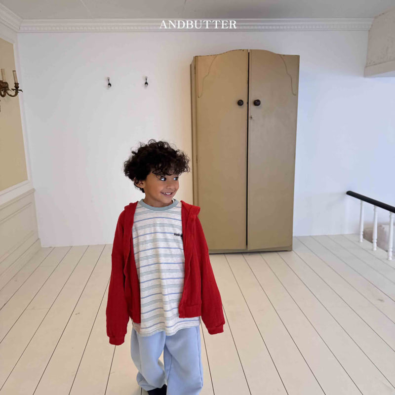 Andbutter - Korean Children Fashion - #minifashionista - Hello Tee - 7