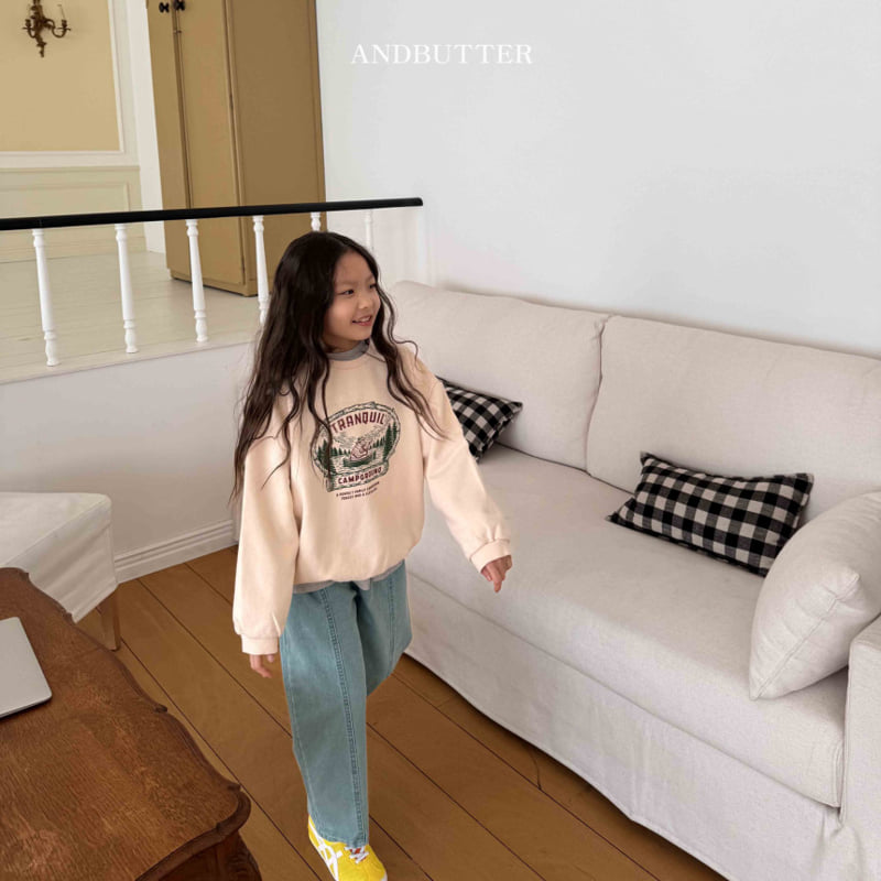 Andbutter - Korean Children Fashion - #minifashionista - Camp Sweatshirts - 7