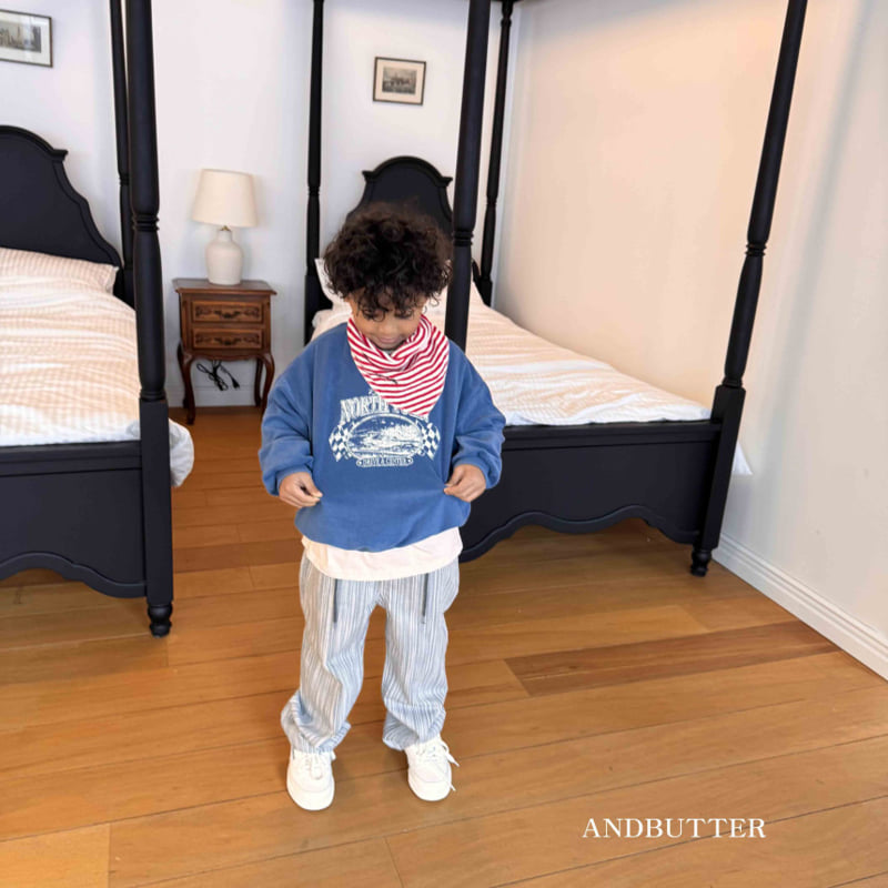 Andbutter - Korean Children Fashion - #minifashionista - String Denim Pants - 4