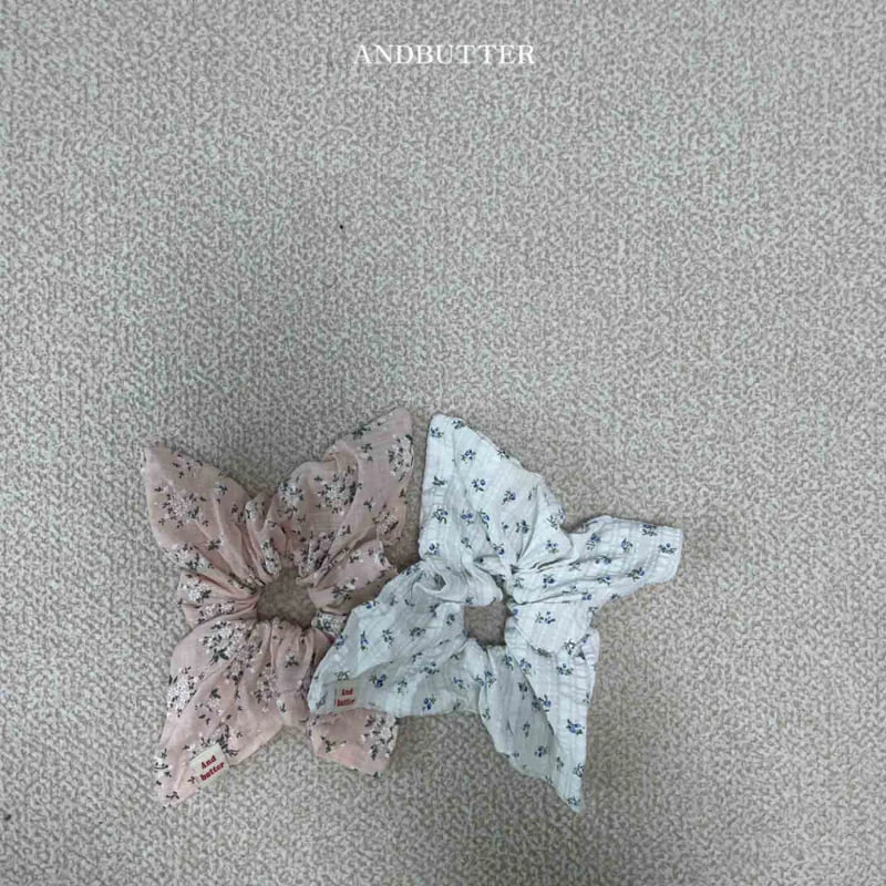 Andbutter - Korean Children Fashion - #prettylittlegirls - Flower Square Chouchou - 11