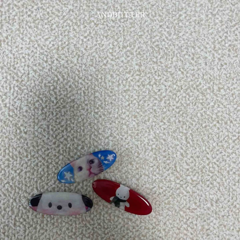 Andbutter - Korean Children Fashion - #prettylittlegirls - Doggy Board Pin - 10