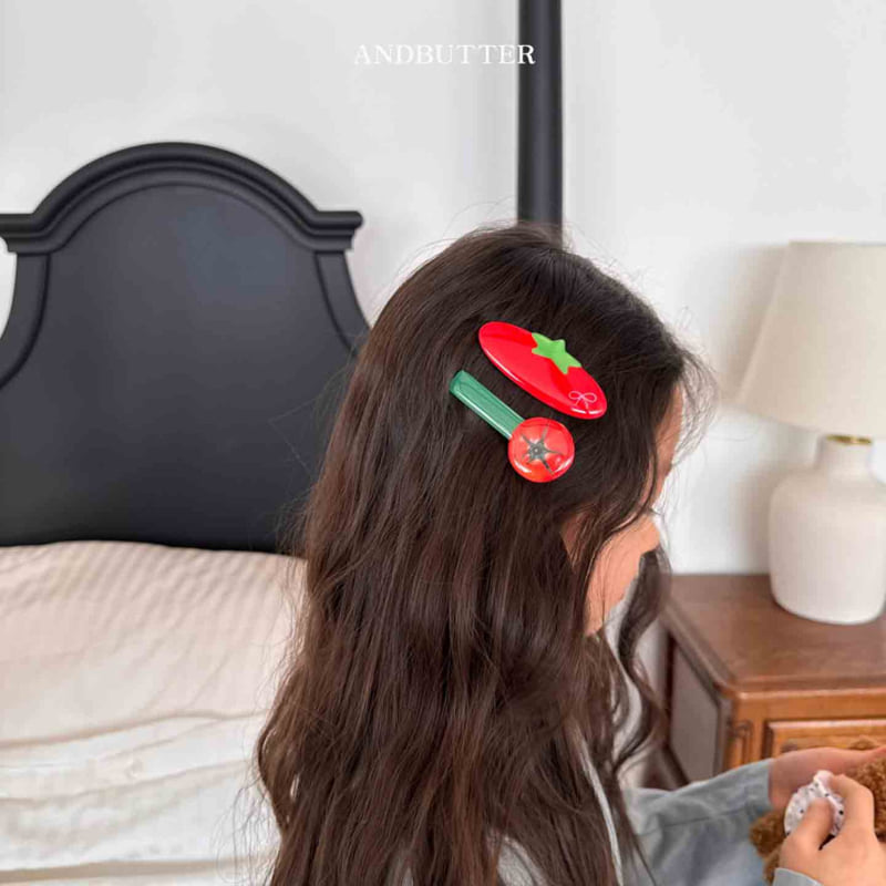 Andbutter - Korean Children Fashion - #prettylittlegirls - Tomato Board Pin - 3
