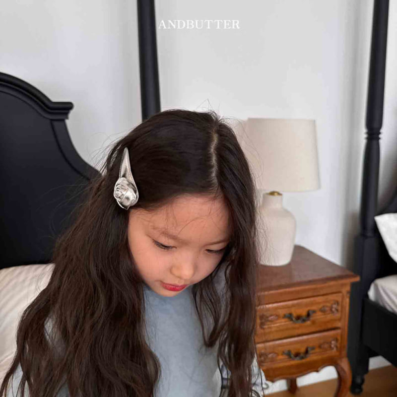 Andbutter - Korean Children Fashion - #prettylittlegirls - Shine Rose Pin