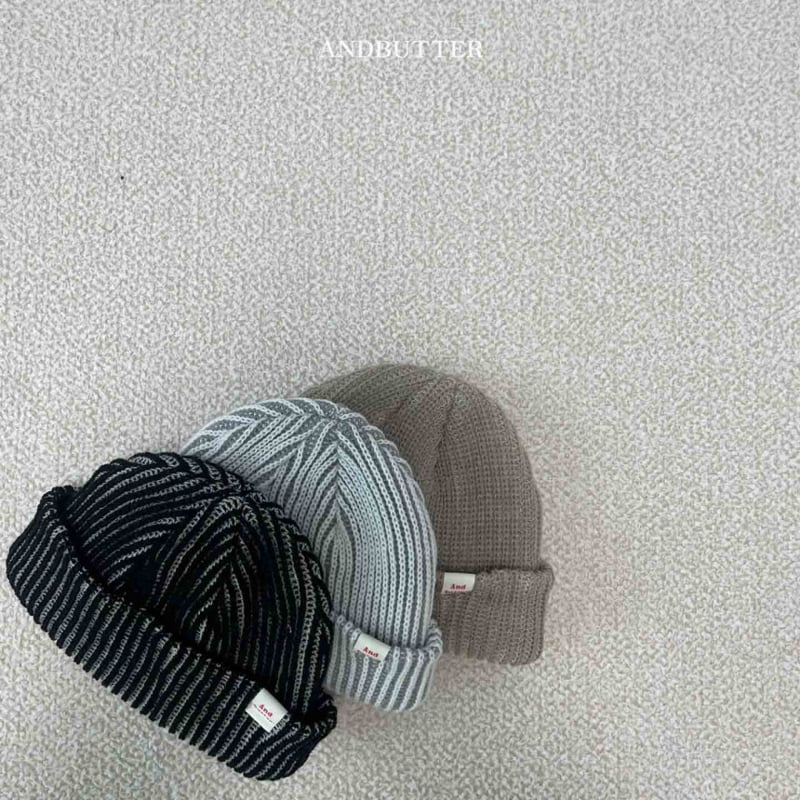 Andbutter - Korean Children Fashion - #prettylittlegirls - Two-tone Beanie - 10