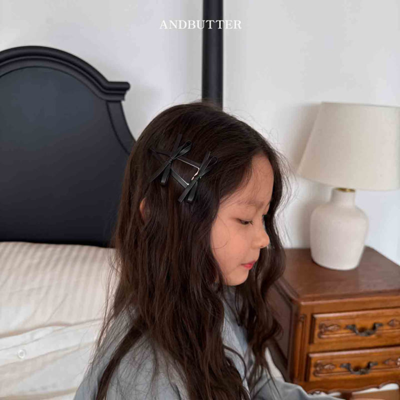 Andbutter - Korean Children Fashion - #stylishchildhood - Ribbon Triangle Pin - 3