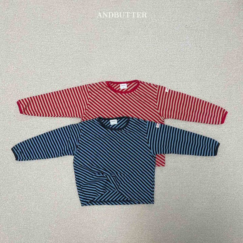 Andbutter - Korean Children Fashion - #stylishchildhood - Line Raglan Tee