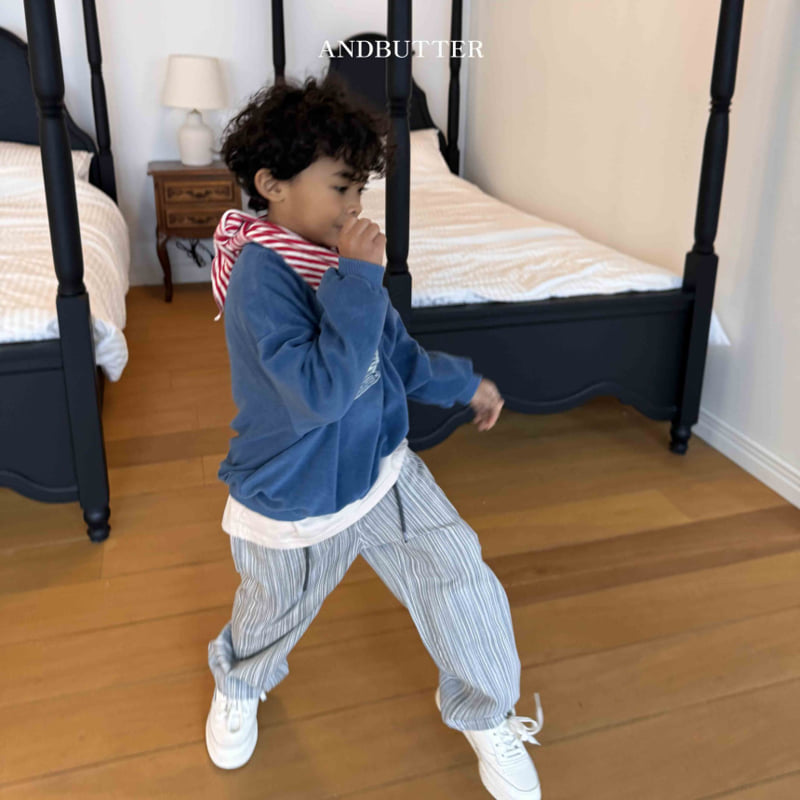Andbutter - Korean Children Fashion - #todddlerfashion - String Denim Pants - 5