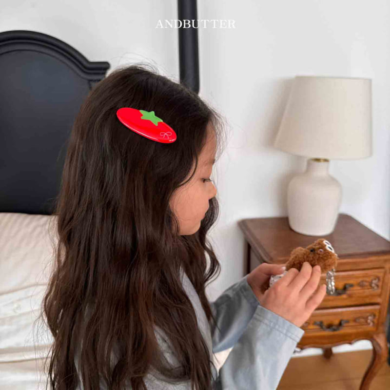 Andbutter - Korean Children Fashion - #prettylittlegirls - Tomato Board Pin - 4