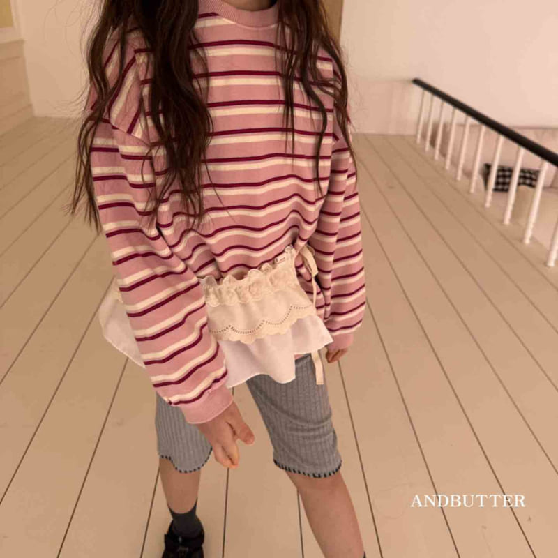 Andbutter - Korean Children Fashion - #todddlerfashion - Cotton Lace Belt - 3