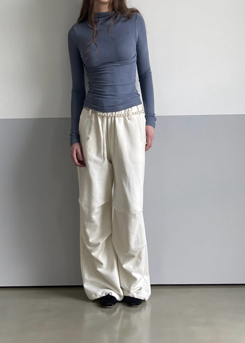Another Avenue - Korean Women Fashion - #momslook - Two Belt Pants - 11