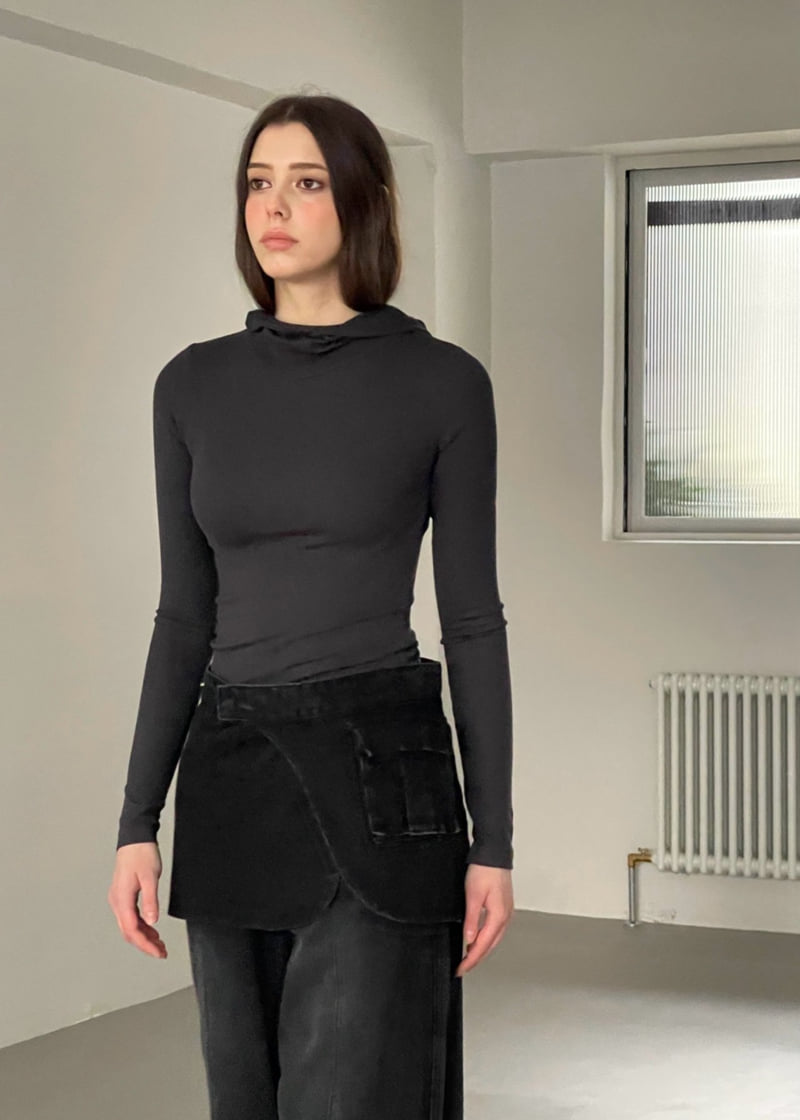 Another Avenue - Korean Women Fashion - #womensfashion - Wrap Banding Black Denim Pants - 4
