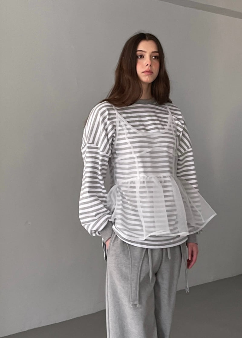 Another Avenue - Korean Women Fashion - #momslook - Seer Lovely Top - 7