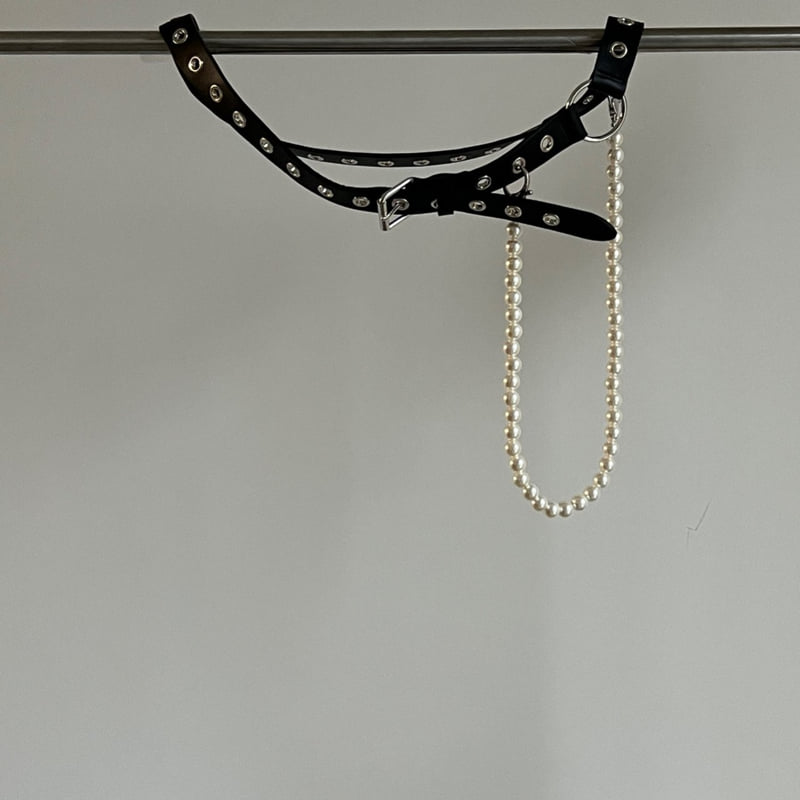 Another Avenue - Korean Women Fashion - #momslook - Pearl Belt