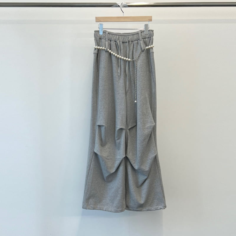 Another Avenue - Korean Women Fashion - #momslook - Pearl Chain Belt - 2