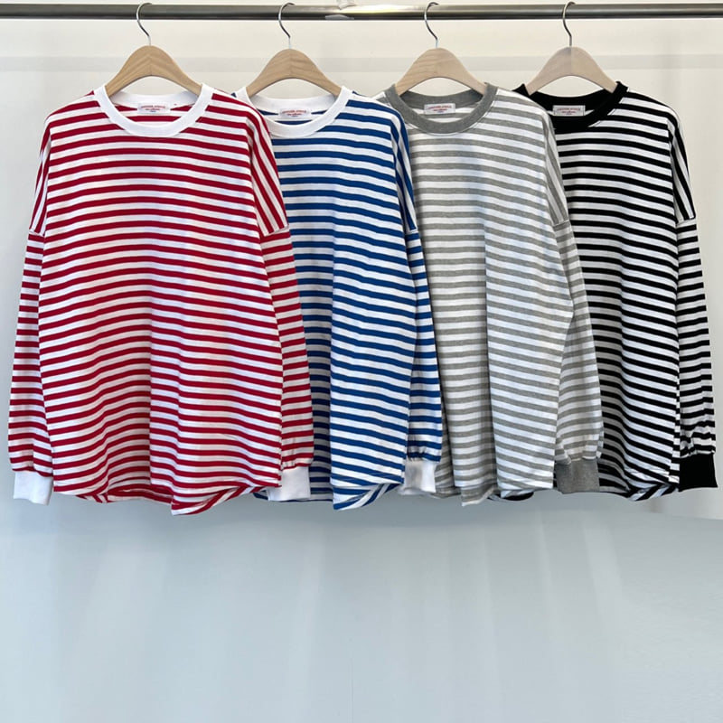 Another Avenue - Korean Women Fashion - #momslook - Billy Stripe Tee