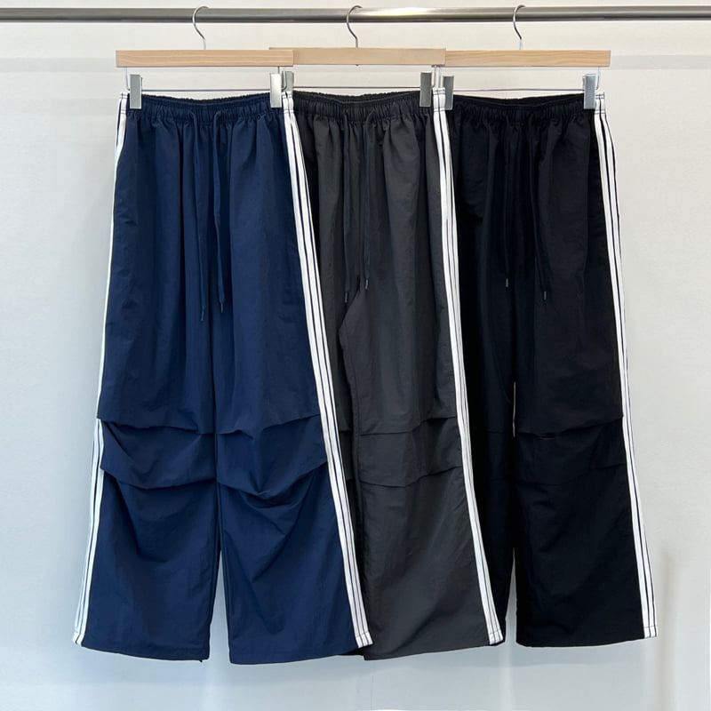 Another Avenue - Korean Women Fashion - #restrostyle - Three Lines Taping Pants