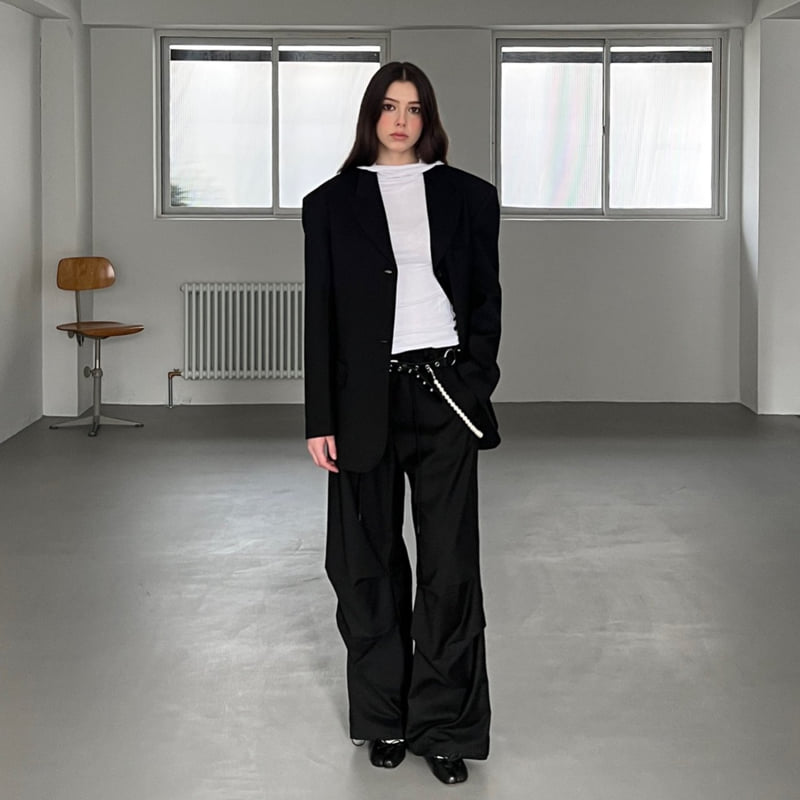 Another Avenue - Korean Women Fashion - #romanticstyle - Setup Overfit Jacket - 6