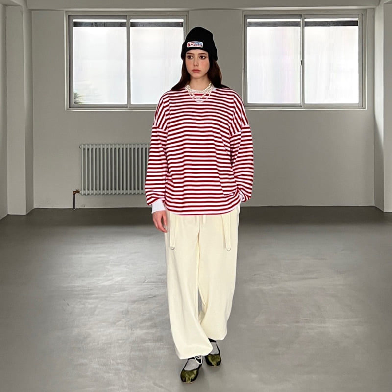 Another Avenue - Korean Women Fashion - #shopsmall - Billy Stripe Tee - 8