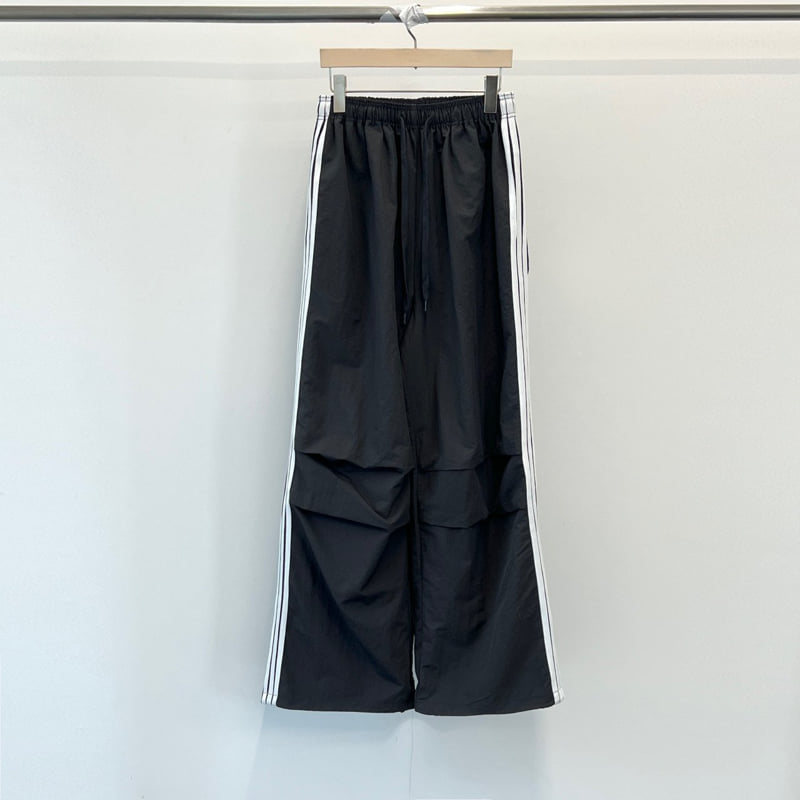 Another Avenue - Korean Women Fashion - #shopsmall - Three Lines Taping Pants - 3
