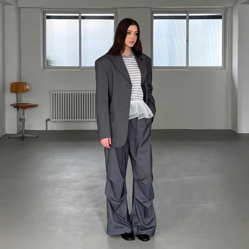 Another Avenue - Korean Women Fashion - #thelittlethings - Setup Overfit Jacket - 9