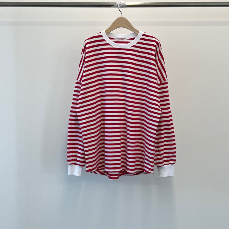 Another Avenue - Korean Women Fashion - #vintageinspired - Billy Stripe Tee - 3
