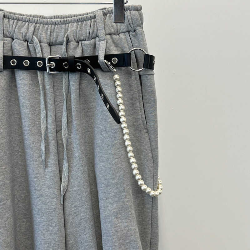 Another Avenue - Korean Women Fashion - #momslook - Pearl Belt - 4