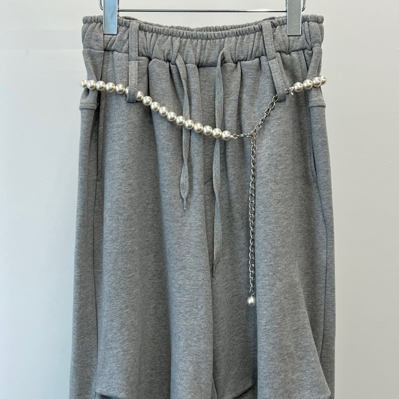 Another Avenue - Korean Women Fashion - #womensfashion - Pearl Chain Belt - 3