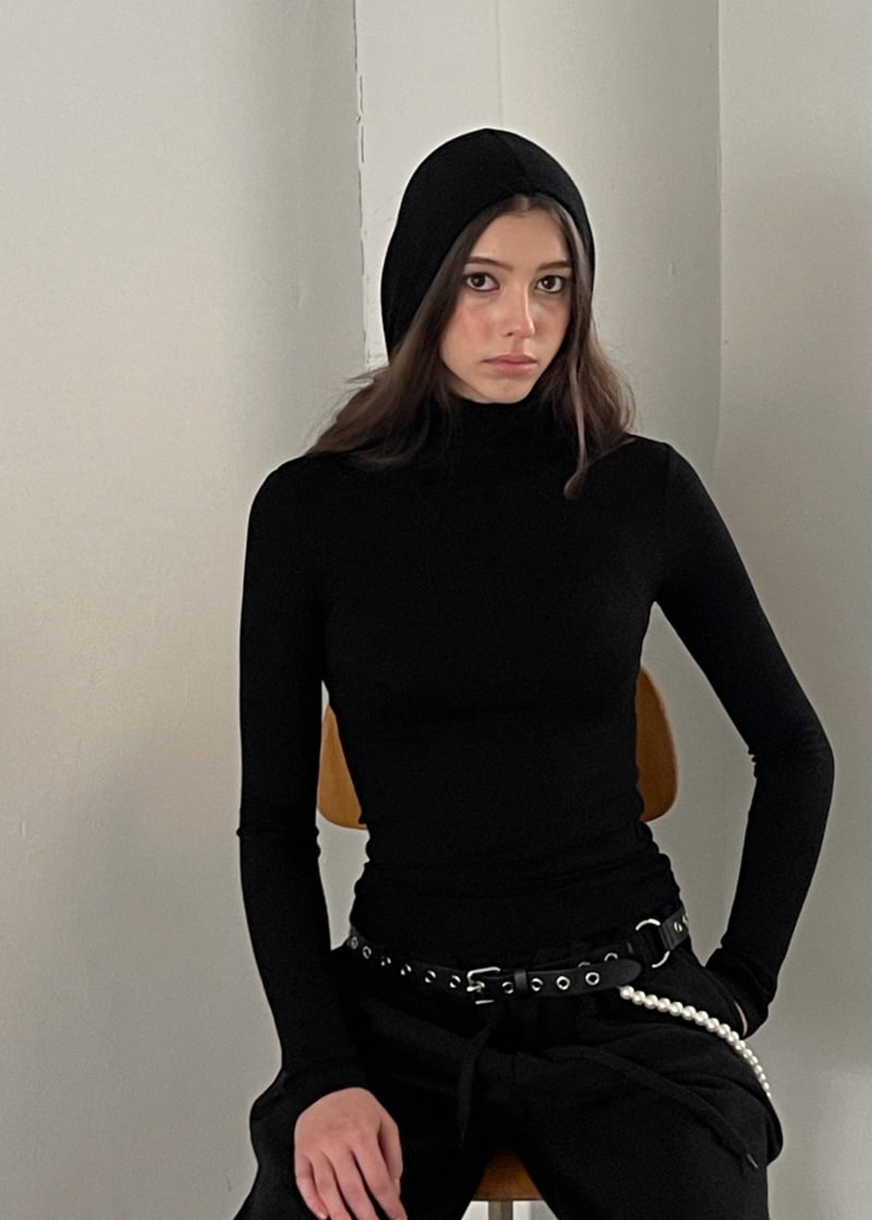 Another Avenue - Korean Women Fashion - #womensfashion - Baraclava Hood Top - 10