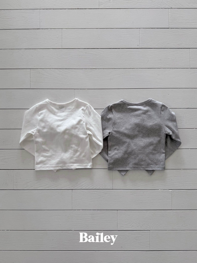 Bailey - Korean Children Fashion - #childofig - Ribbon Tee - 6