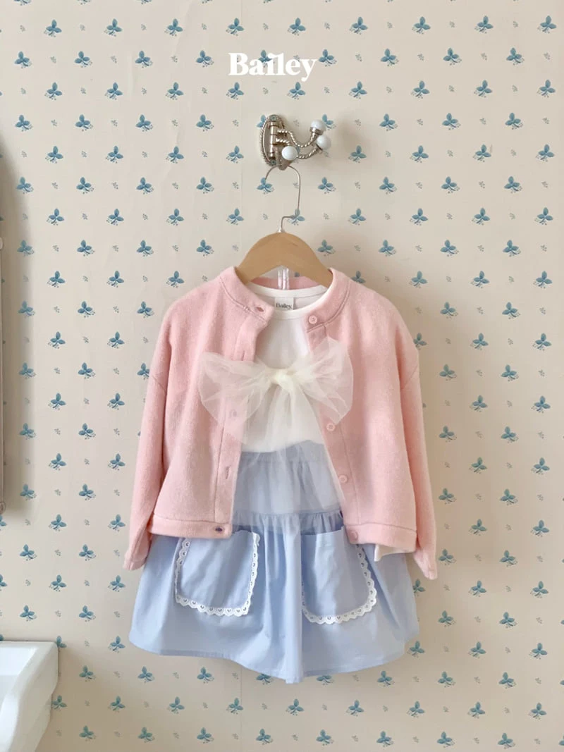 Bailey - Korean Children Fashion - #discoveringself - Ribbon Tee - 9