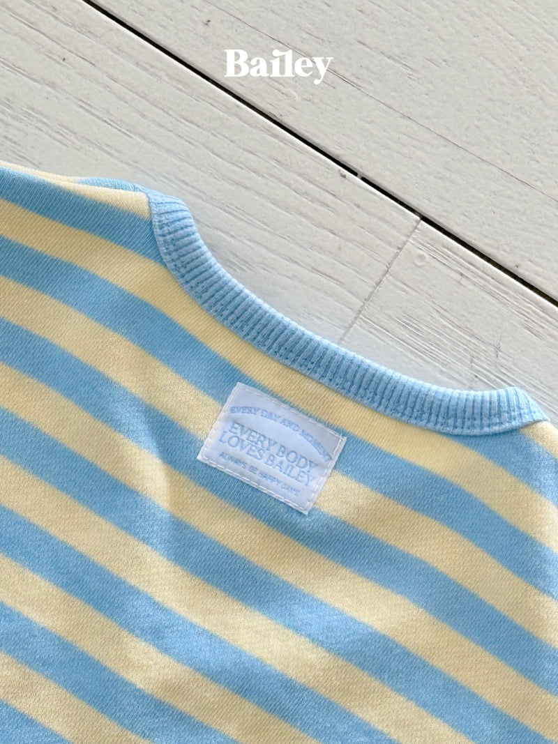 Bailey - Korean Children Fashion - #fashionkids - Peekaboo Stripe Tee - 8