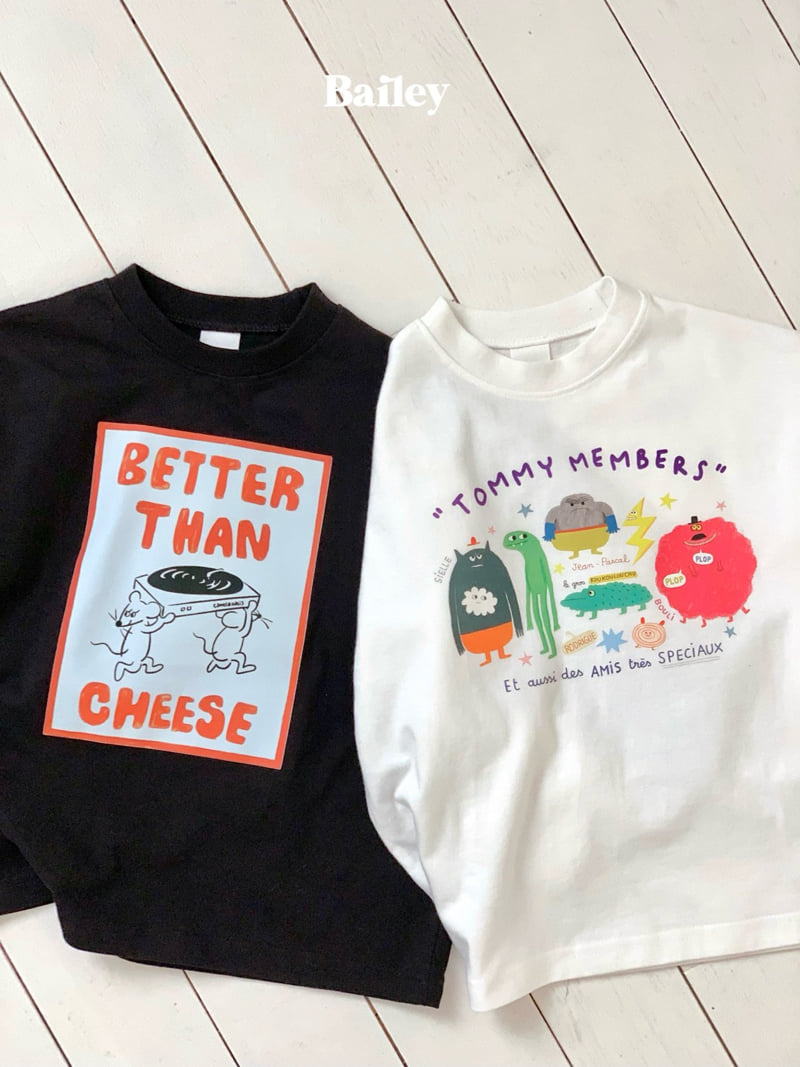 Bailey - Korean Children Fashion - #fashionkids - Natural Cartoon Tee - 3