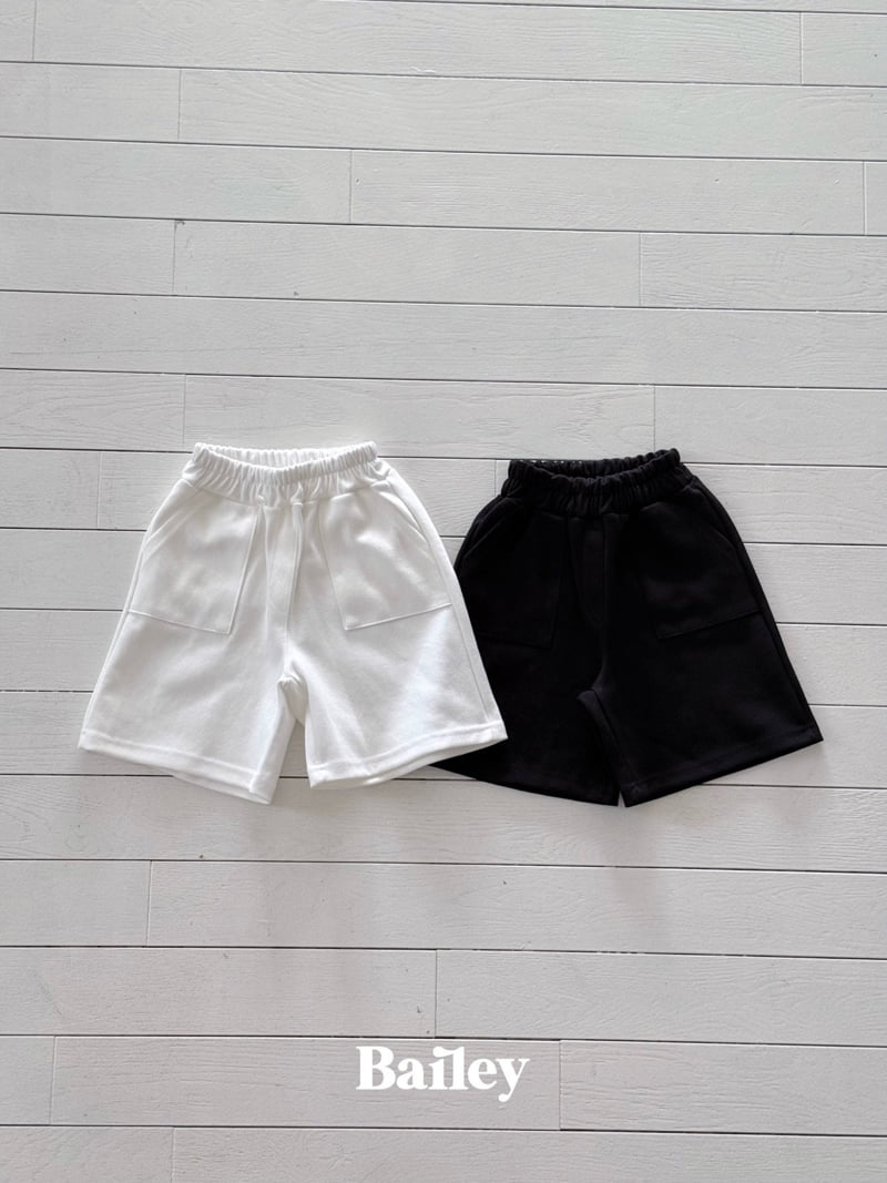 Bailey - Korean Children Fashion - #kidsshorts - Bermuda Pocket Pants - 5