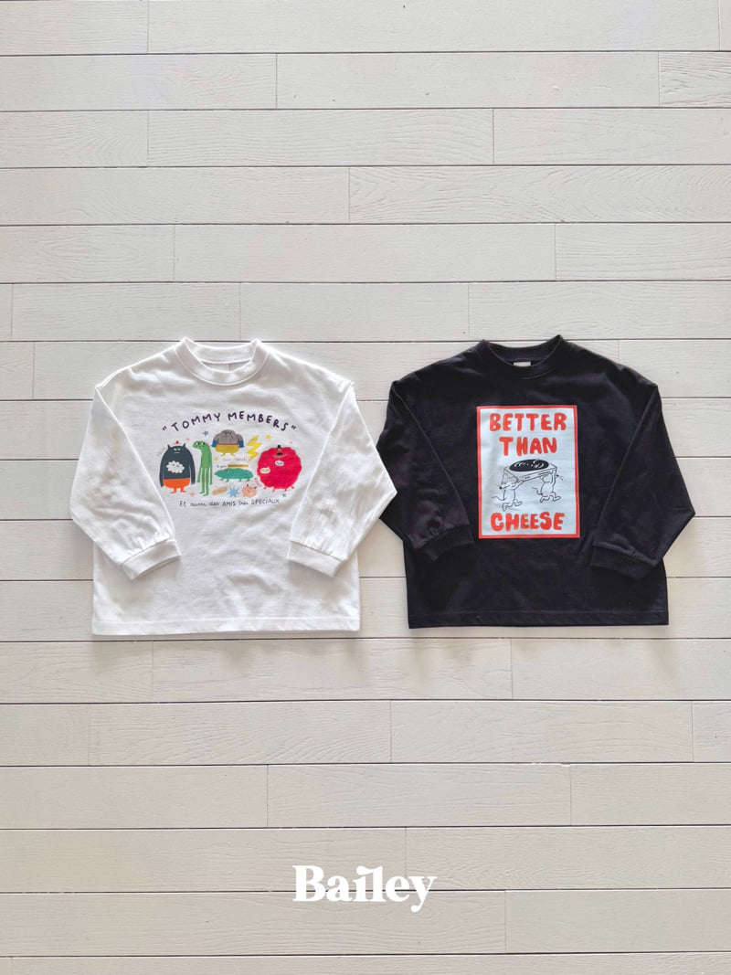 Bailey - Korean Children Fashion - #fashionkids - Natural Cartoon Tee - 4