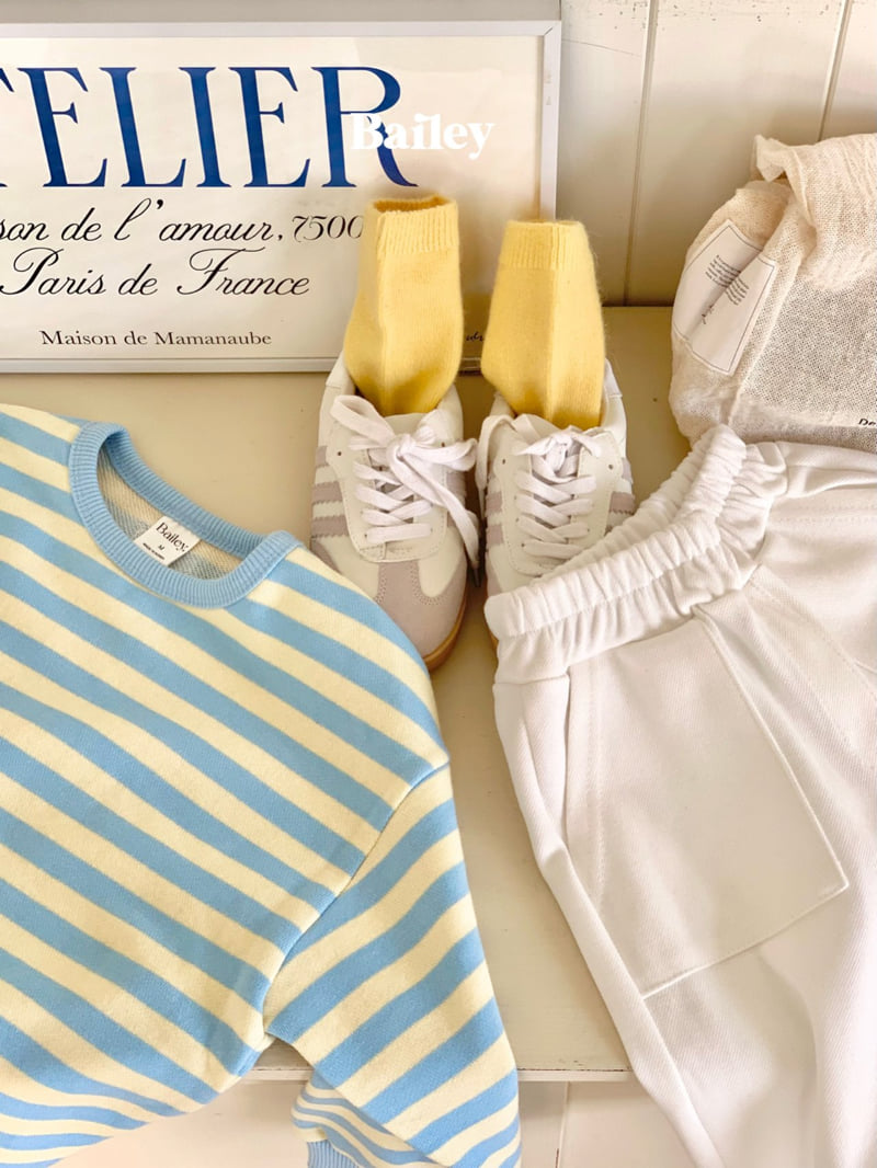 Bailey - Korean Children Fashion - #kidsstore - Peekaboo Stripe Tee - 10