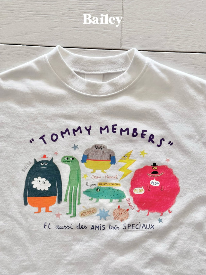 Bailey - Korean Children Fashion - #kidsstore - Natural Cartoon Tee - 5